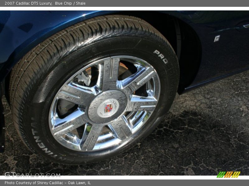 Blue Chip / Shale 2007 Cadillac DTS Luxury