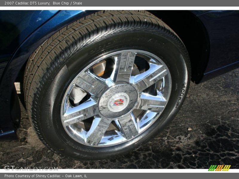 Blue Chip / Shale 2007 Cadillac DTS Luxury