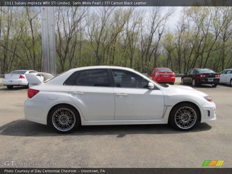  2011 Impreza WRX STi Limited Satin White Pearl
