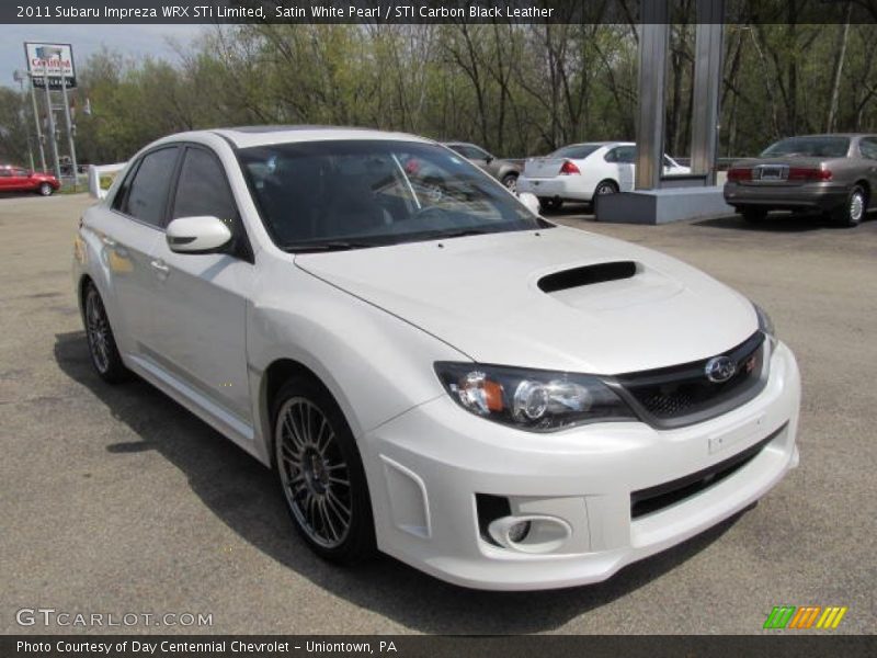 Front 3/4 View of 2011 Impreza WRX STi Limited