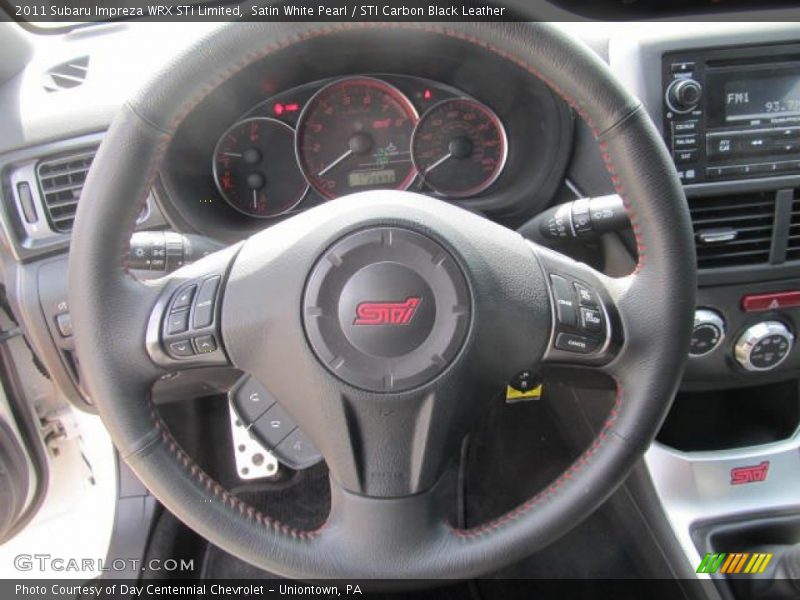  2011 Impreza WRX STi Limited Steering Wheel
