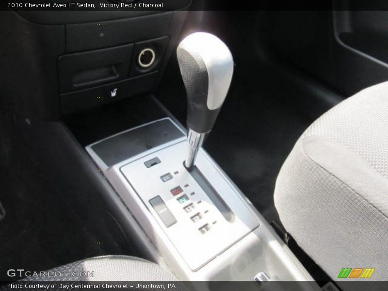 Victory Red / Charcoal 2010 Chevrolet Aveo LT Sedan