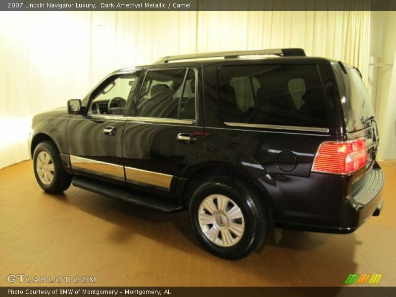 Dark Amethyst Metallic / Camel 2007 Lincoln Navigator Luxury