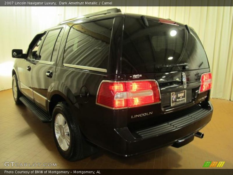Dark Amethyst Metallic / Camel 2007 Lincoln Navigator Luxury