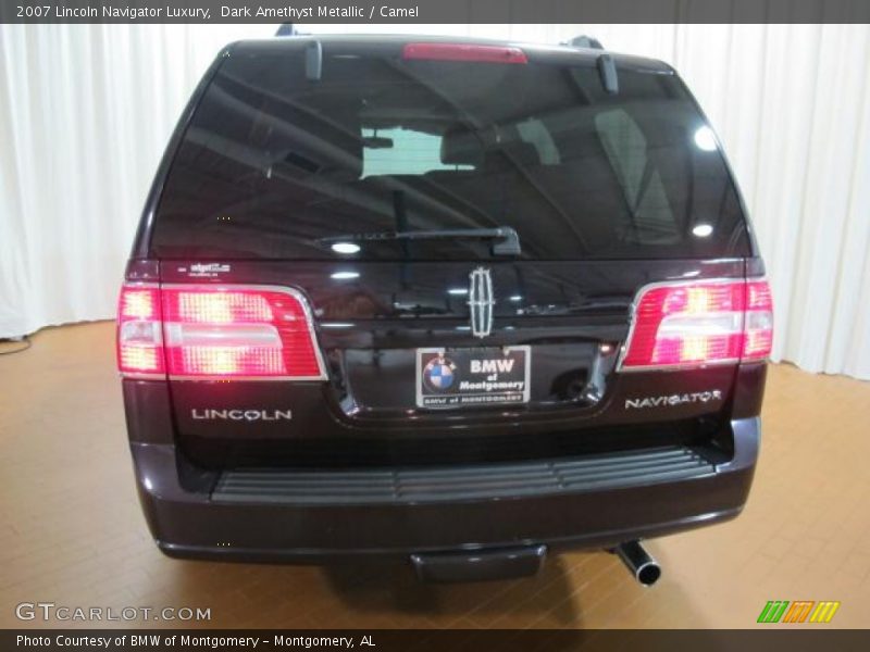 Dark Amethyst Metallic / Camel 2007 Lincoln Navigator Luxury