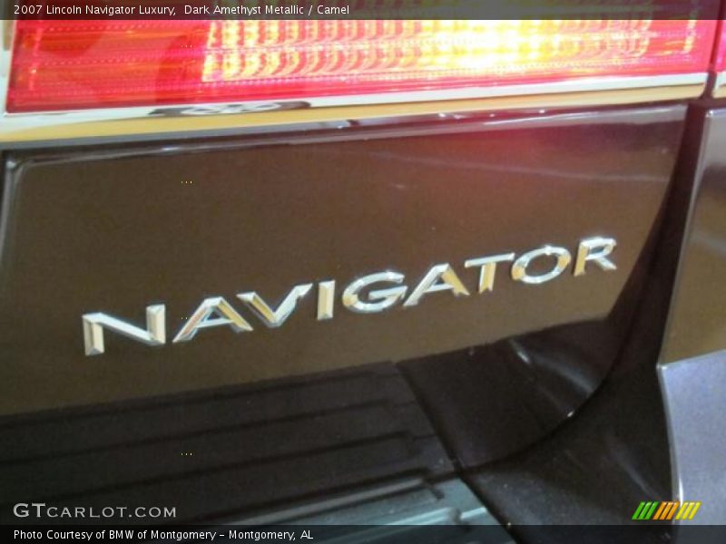 Dark Amethyst Metallic / Camel 2007 Lincoln Navigator Luxury