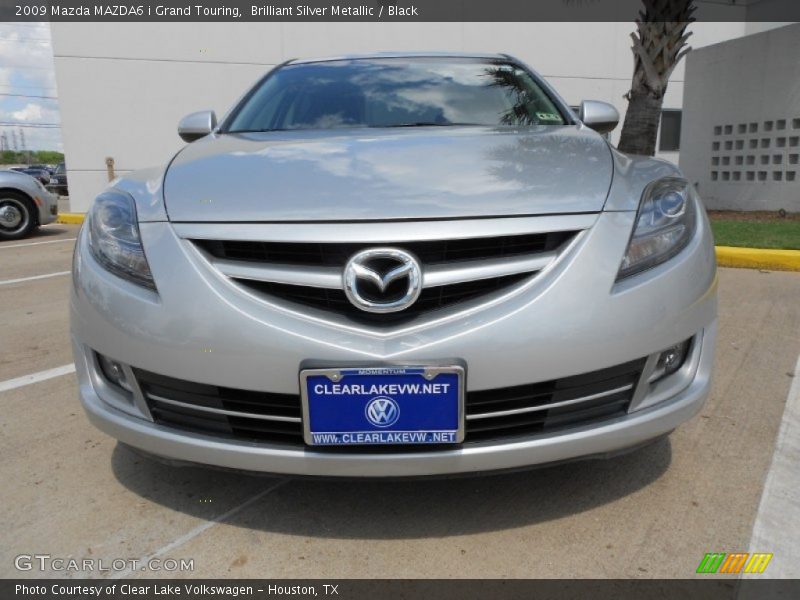 Brilliant Silver Metallic / Black 2009 Mazda MAZDA6 i Grand Touring