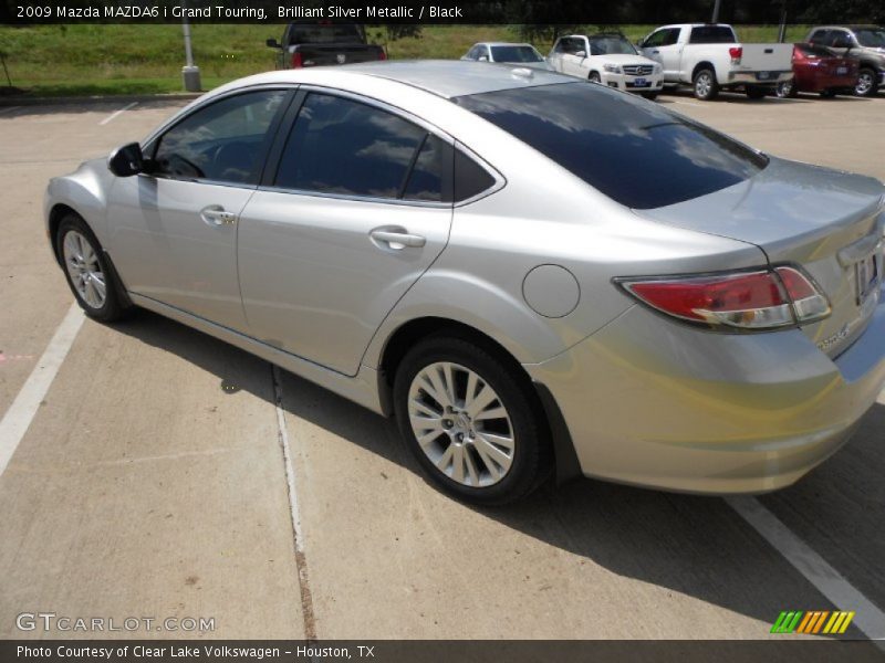 Brilliant Silver Metallic / Black 2009 Mazda MAZDA6 i Grand Touring