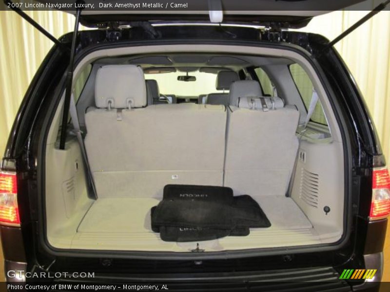 Dark Amethyst Metallic / Camel 2007 Lincoln Navigator Luxury
