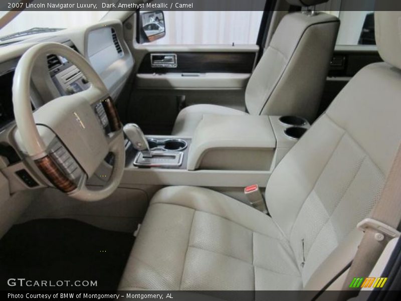 Dark Amethyst Metallic / Camel 2007 Lincoln Navigator Luxury