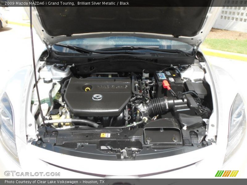 Brilliant Silver Metallic / Black 2009 Mazda MAZDA6 i Grand Touring