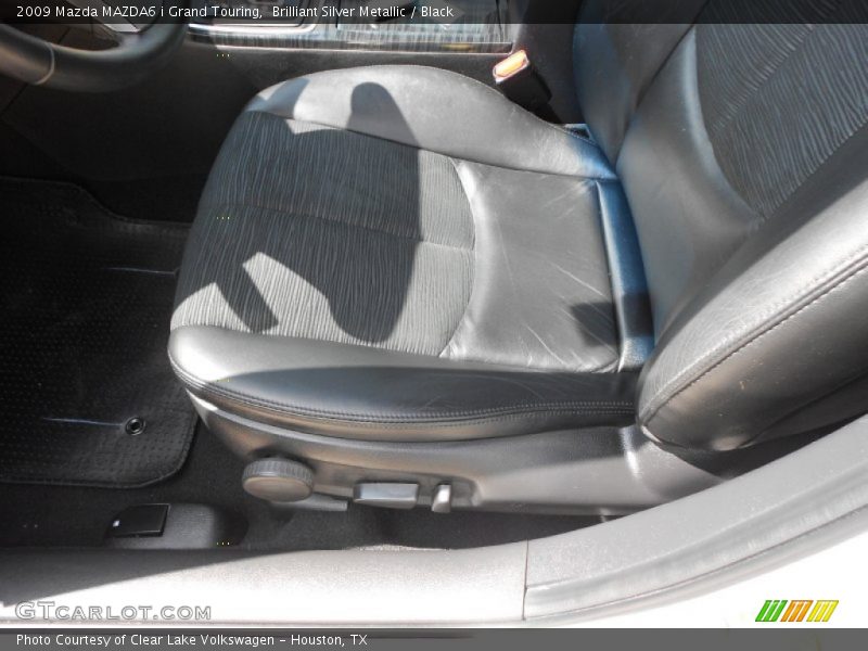 Brilliant Silver Metallic / Black 2009 Mazda MAZDA6 i Grand Touring