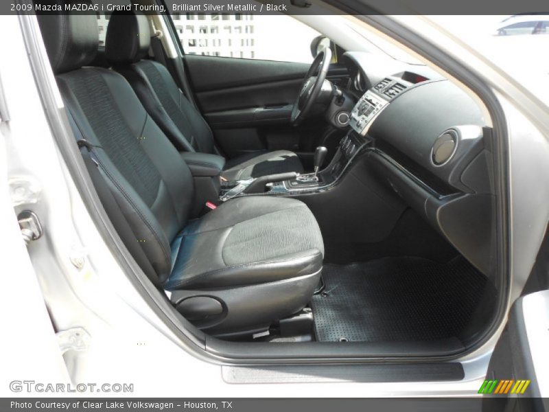 Brilliant Silver Metallic / Black 2009 Mazda MAZDA6 i Grand Touring