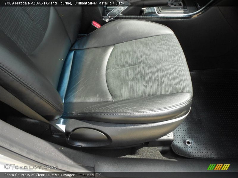 Brilliant Silver Metallic / Black 2009 Mazda MAZDA6 i Grand Touring