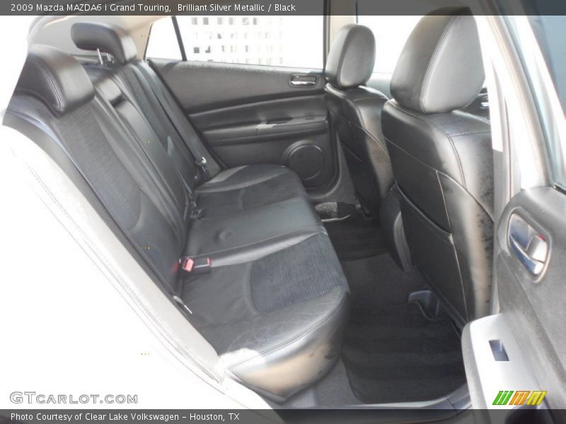Brilliant Silver Metallic / Black 2009 Mazda MAZDA6 i Grand Touring