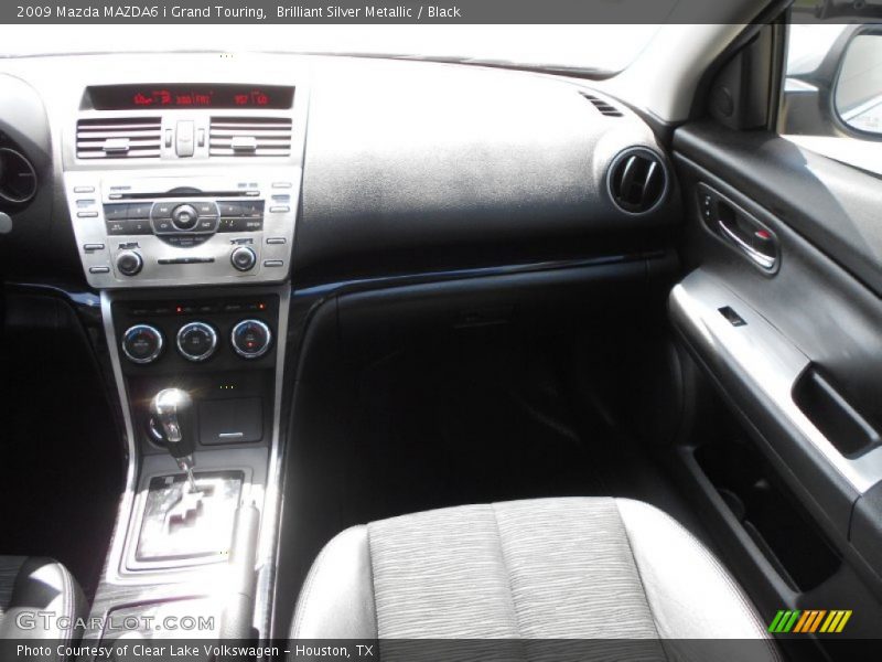 Brilliant Silver Metallic / Black 2009 Mazda MAZDA6 i Grand Touring