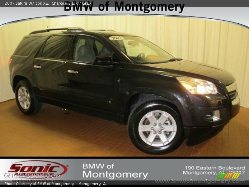 Charcoal Black / Gray 2007 Saturn Outlook XE