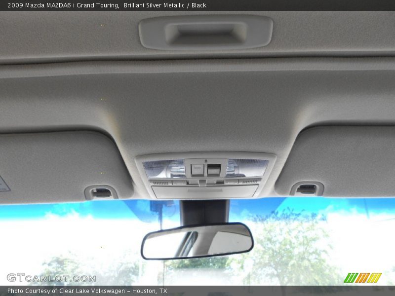 Brilliant Silver Metallic / Black 2009 Mazda MAZDA6 i Grand Touring