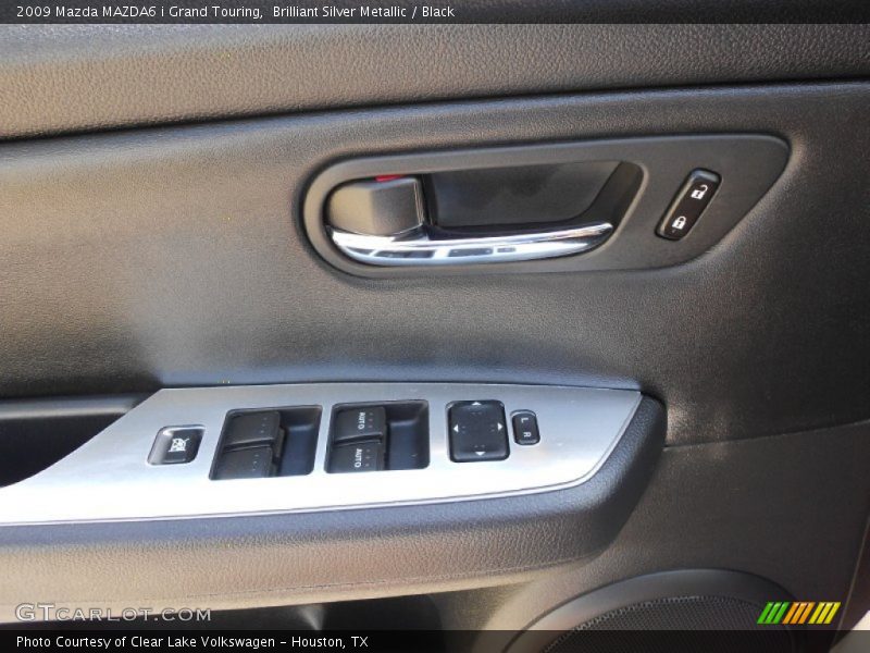 Brilliant Silver Metallic / Black 2009 Mazda MAZDA6 i Grand Touring