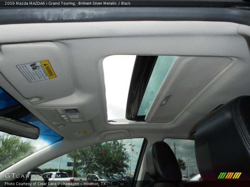 Brilliant Silver Metallic / Black 2009 Mazda MAZDA6 i Grand Touring