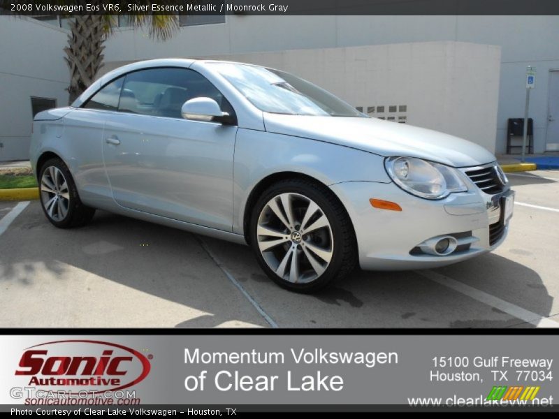 Silver Essence Metallic / Moonrock Gray 2008 Volkswagen Eos VR6