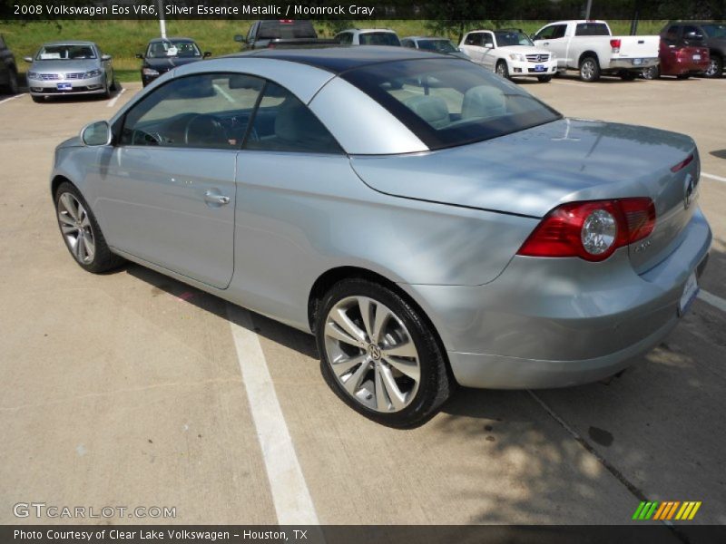 Silver Essence Metallic / Moonrock Gray 2008 Volkswagen Eos VR6