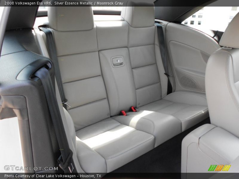 Rear Seat of 2008 Eos VR6