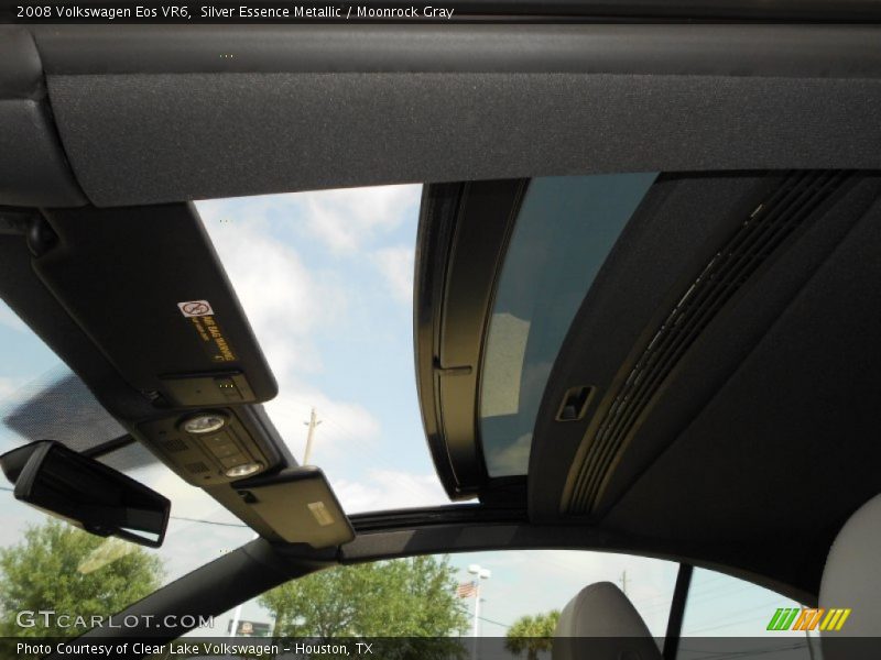 Sunroof of 2008 Eos VR6