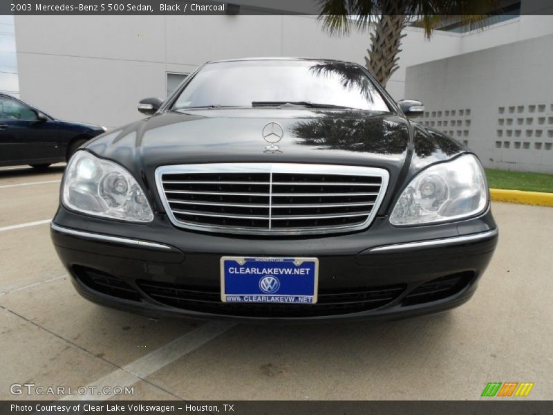 Black / Charcoal 2003 Mercedes-Benz S 500 Sedan