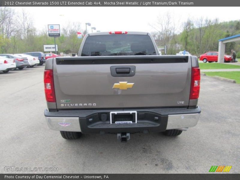 Mocha Steel Metallic / Light Titanium/Dark Titanium 2012 Chevrolet Silverado 1500 LTZ Extended Cab 4x4