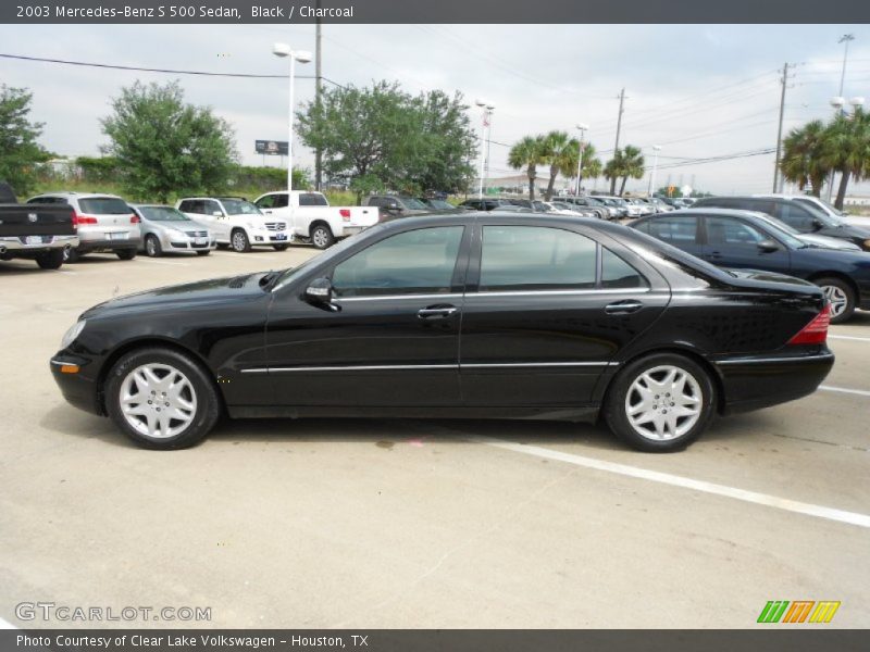 Black / Charcoal 2003 Mercedes-Benz S 500 Sedan