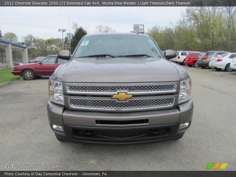Mocha Steel Metallic / Light Titanium/Dark Titanium 2012 Chevrolet Silverado 1500 LTZ Extended Cab 4x4