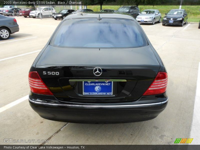 Black / Charcoal 2003 Mercedes-Benz S 500 Sedan
