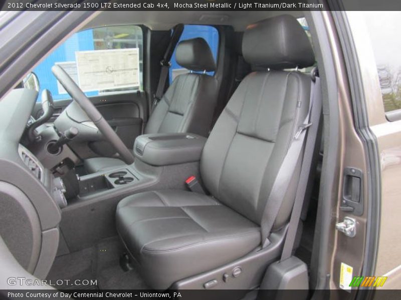 Mocha Steel Metallic / Light Titanium/Dark Titanium 2012 Chevrolet Silverado 1500 LTZ Extended Cab 4x4