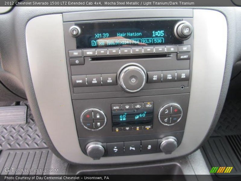 Mocha Steel Metallic / Light Titanium/Dark Titanium 2012 Chevrolet Silverado 1500 LTZ Extended Cab 4x4