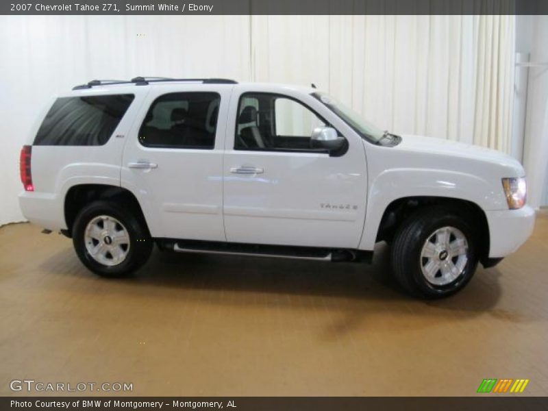 Summit White / Ebony 2007 Chevrolet Tahoe Z71