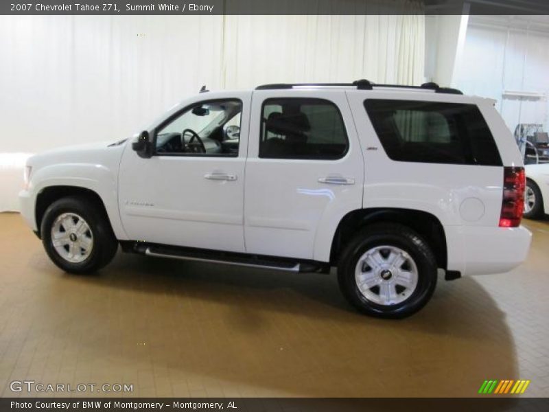 Summit White / Ebony 2007 Chevrolet Tahoe Z71