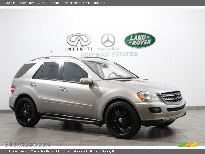 Pewter Metallic / Macadamia 2007 Mercedes-Benz ML 500 4Matic