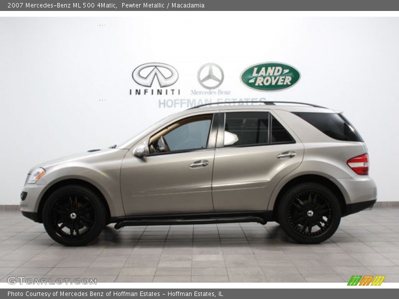Pewter Metallic / Macadamia 2007 Mercedes-Benz ML 500 4Matic