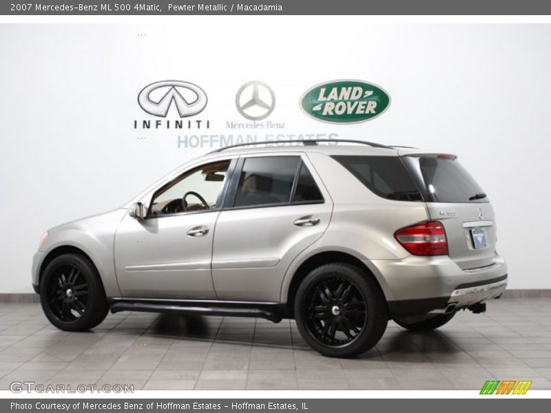 Pewter Metallic / Macadamia 2007 Mercedes-Benz ML 500 4Matic