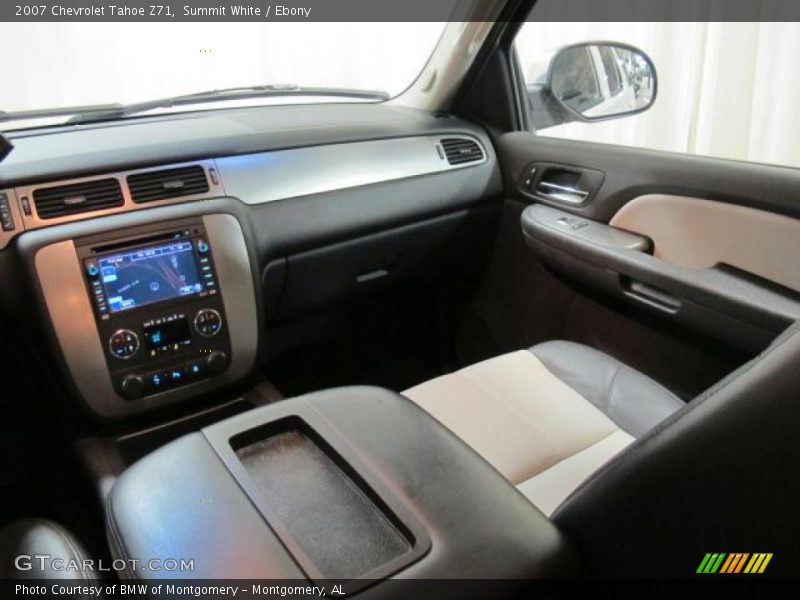 Summit White / Ebony 2007 Chevrolet Tahoe Z71
