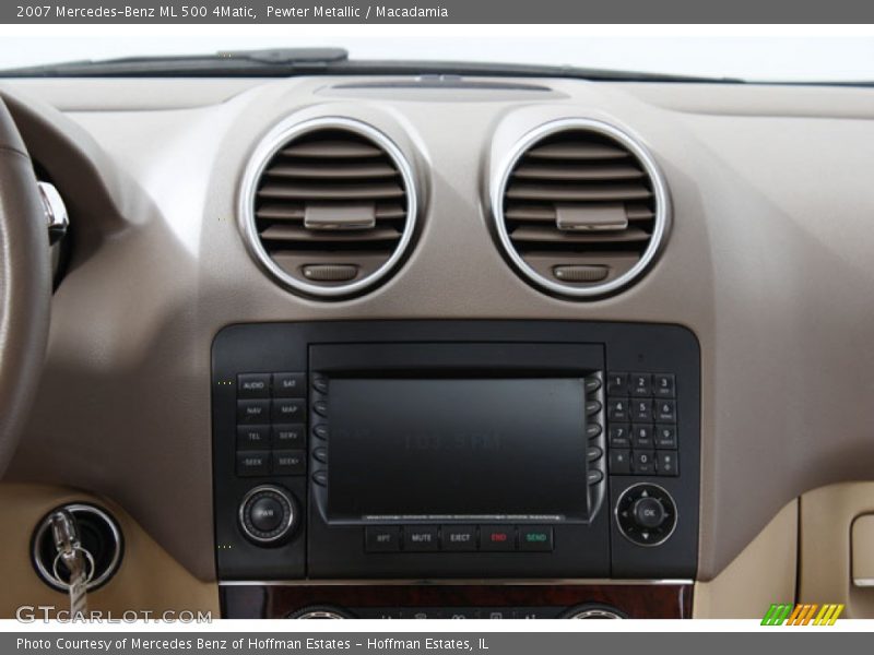 Pewter Metallic / Macadamia 2007 Mercedes-Benz ML 500 4Matic