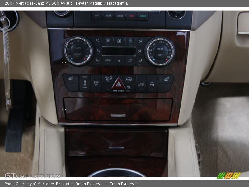 Pewter Metallic / Macadamia 2007 Mercedes-Benz ML 500 4Matic