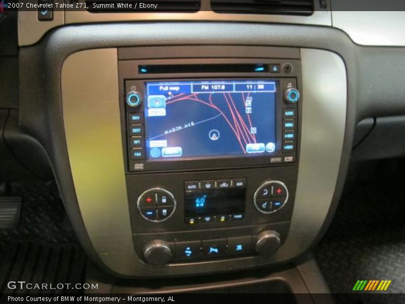 Summit White / Ebony 2007 Chevrolet Tahoe Z71