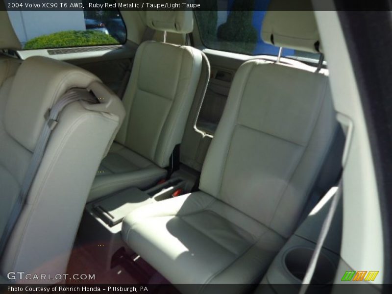 Ruby Red Metallic / Taupe/Light Taupe 2004 Volvo XC90 T6 AWD