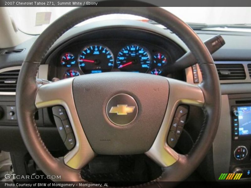 Summit White / Ebony 2007 Chevrolet Tahoe Z71