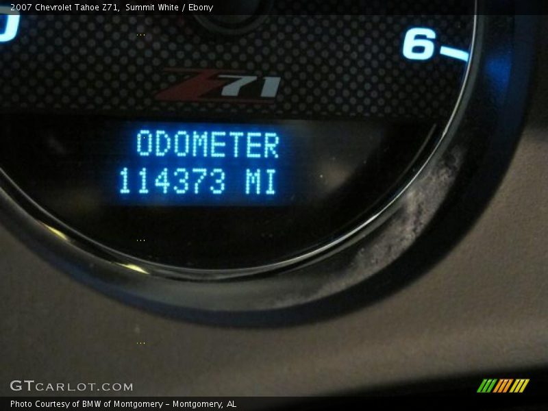 Summit White / Ebony 2007 Chevrolet Tahoe Z71
