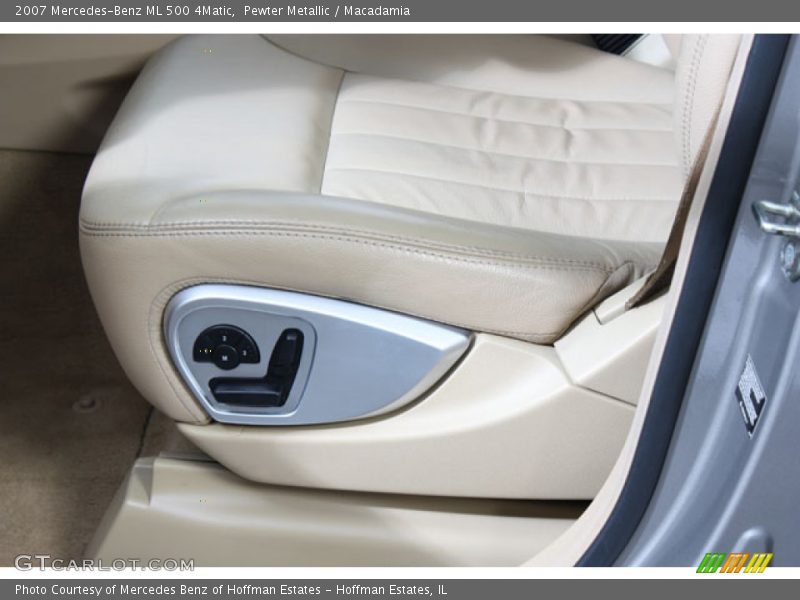 Pewter Metallic / Macadamia 2007 Mercedes-Benz ML 500 4Matic