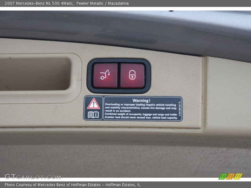Pewter Metallic / Macadamia 2007 Mercedes-Benz ML 500 4Matic