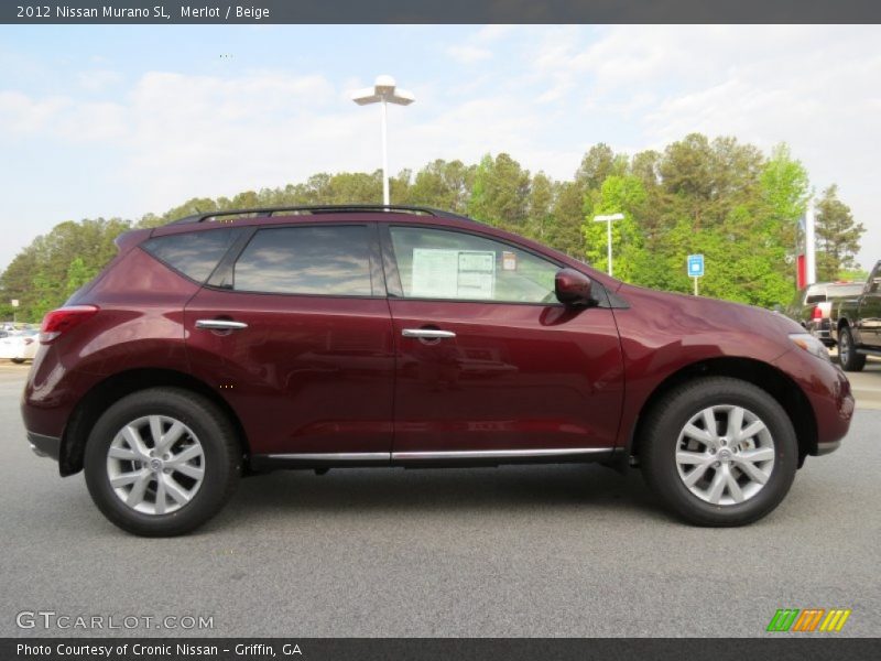 Merlot / Beige 2012 Nissan Murano SL